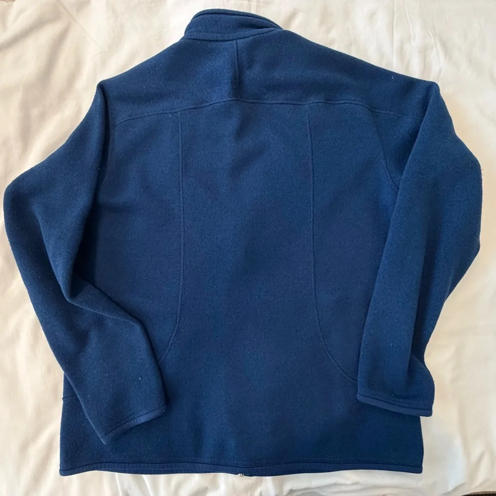 Patagonia Men’s Blue Zip Up Sweater, Large, Great condition - Picture 7 of 7